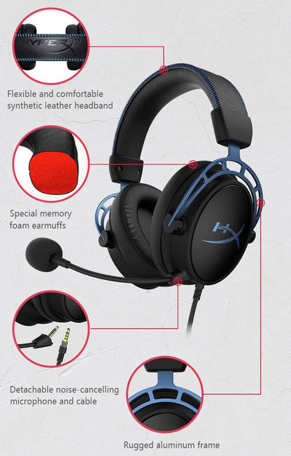 HyperX 7.1 Surround Sound Gaming Headset with Microphone